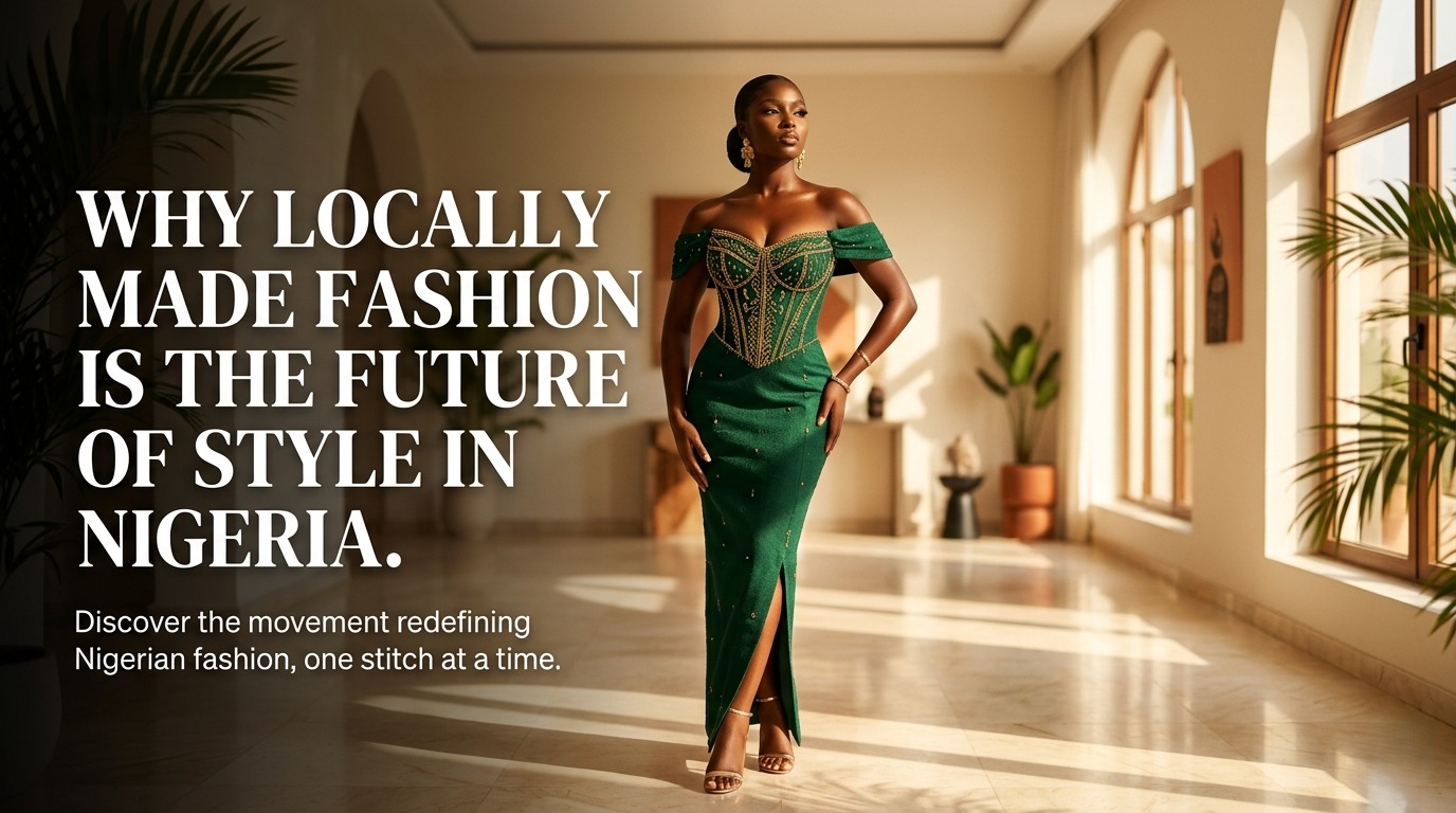 Why Locally Made Fashion Is the Future of Style in Nigeria And why smart shoppers are already making the switch
