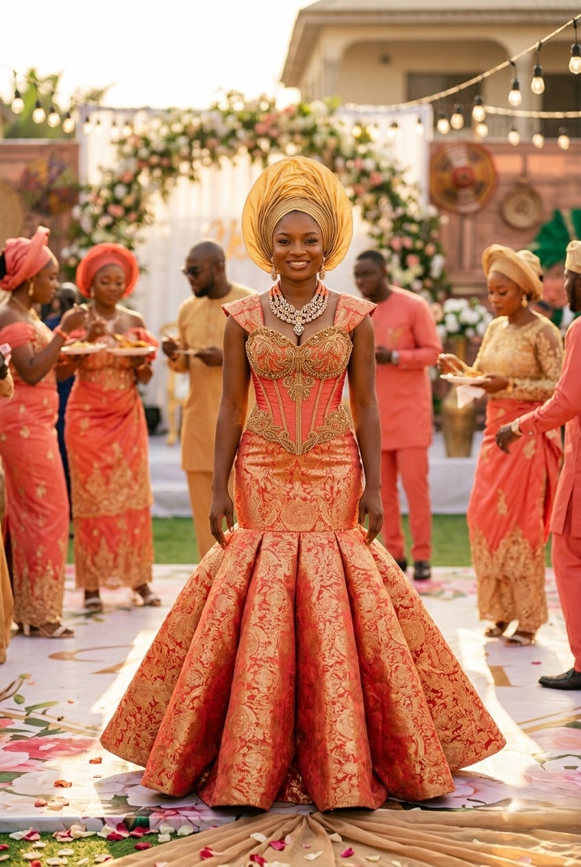 How to Dress for Owambe Without Losing Yourself in the Aso-Ebi Crowd
