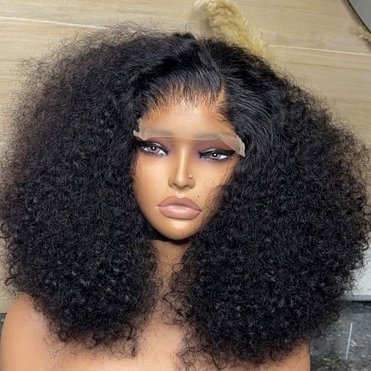 Premium 13×4 Deep Curly Human Hair Wig