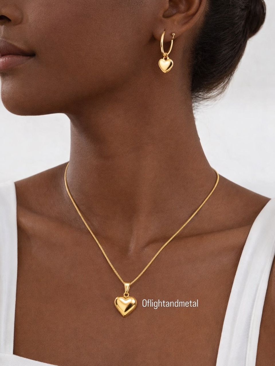 NOVA STAINLESS STEEL HEART SET