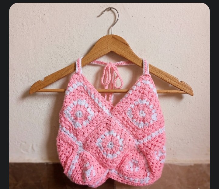 Boho crop top